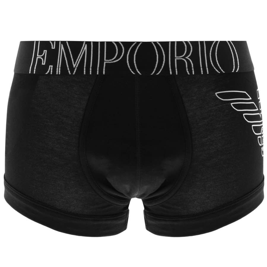 Alternative Image for ProductEmporio Armani Underwear Eagle Trunks Black1